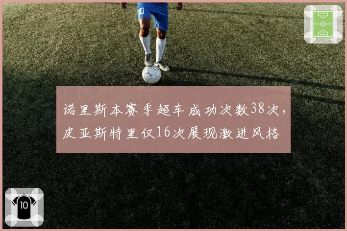 诺里斯本赛季超车成功次数38次,皮亚斯特里仅16次展现激进风格